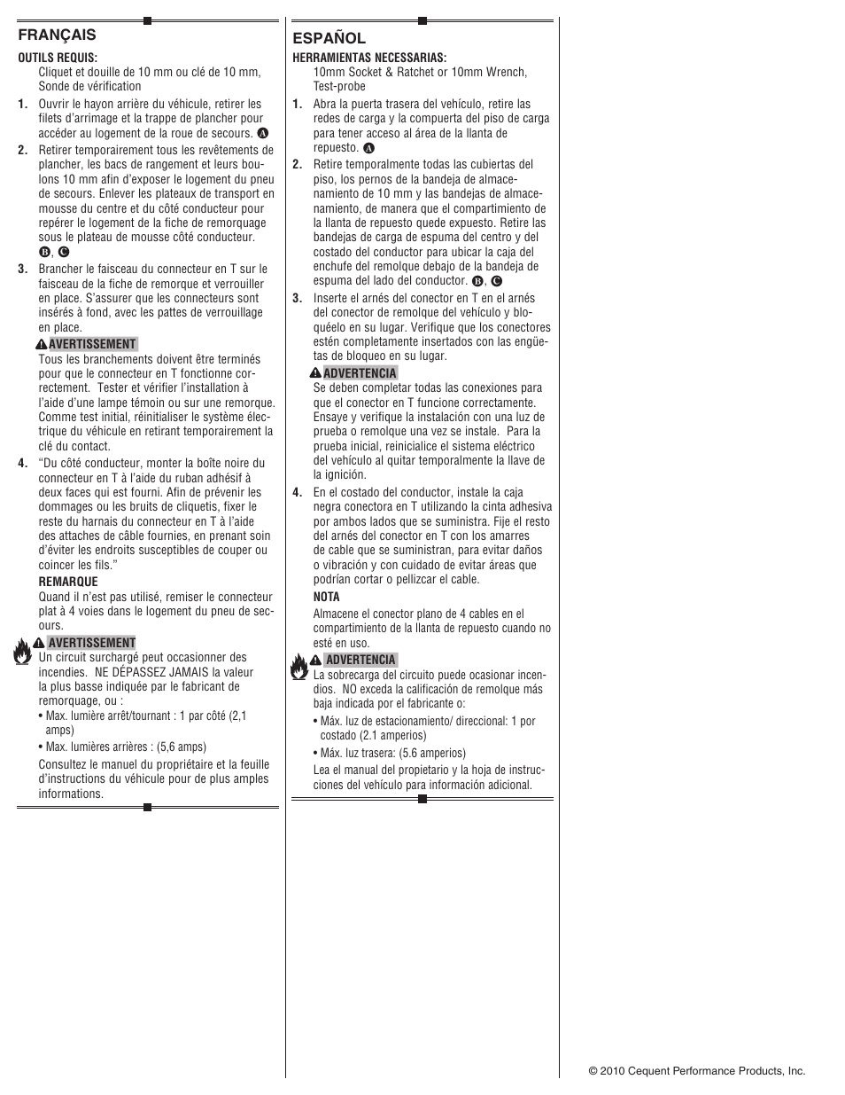 Draw-Tite 118516 T-ONE CONNECTOR User Manual | Page 2 / 2