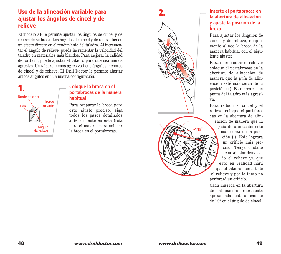 Drill Doctor XP User Manual | Page 26 / 48