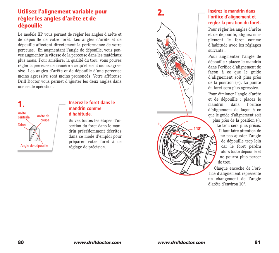 Drill Doctor XP User Manual | Page 42 / 48