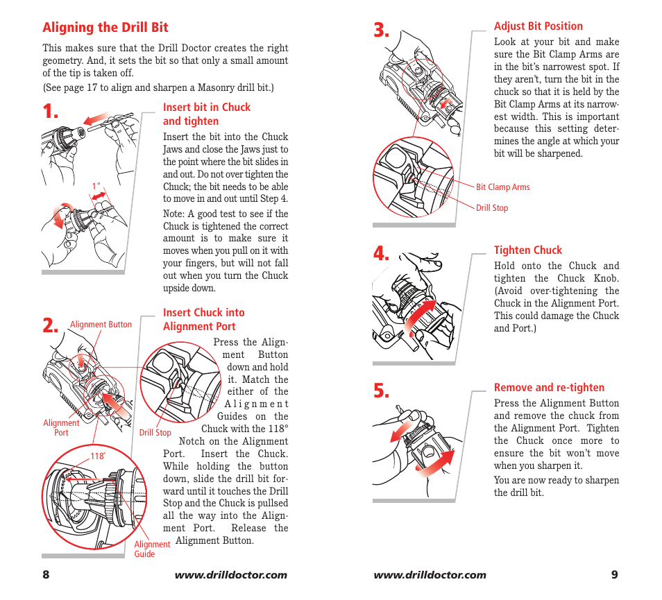 Drill Doctor XP User Manual | Page 6 / 48