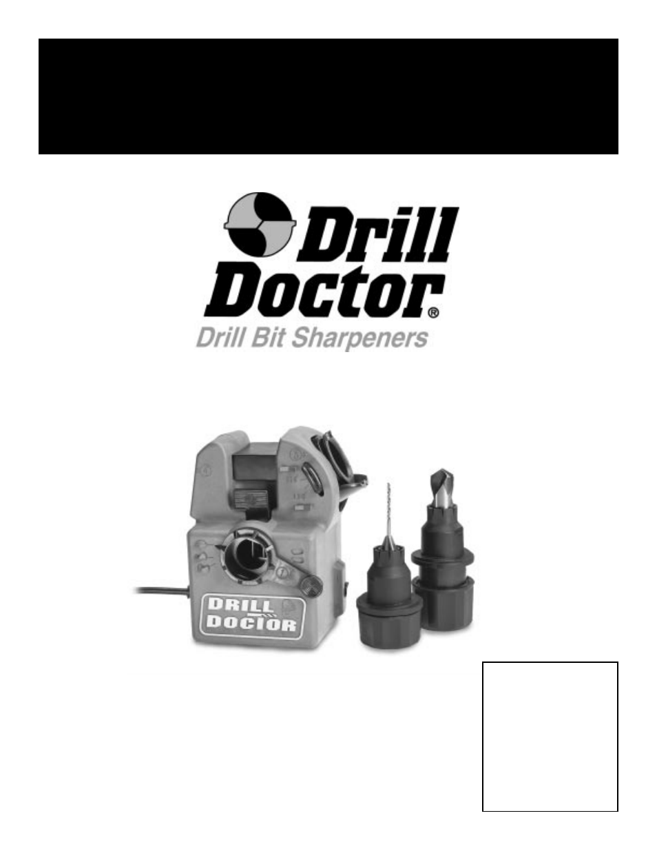 Drill Doctor 750SP User Manual | 12 pages