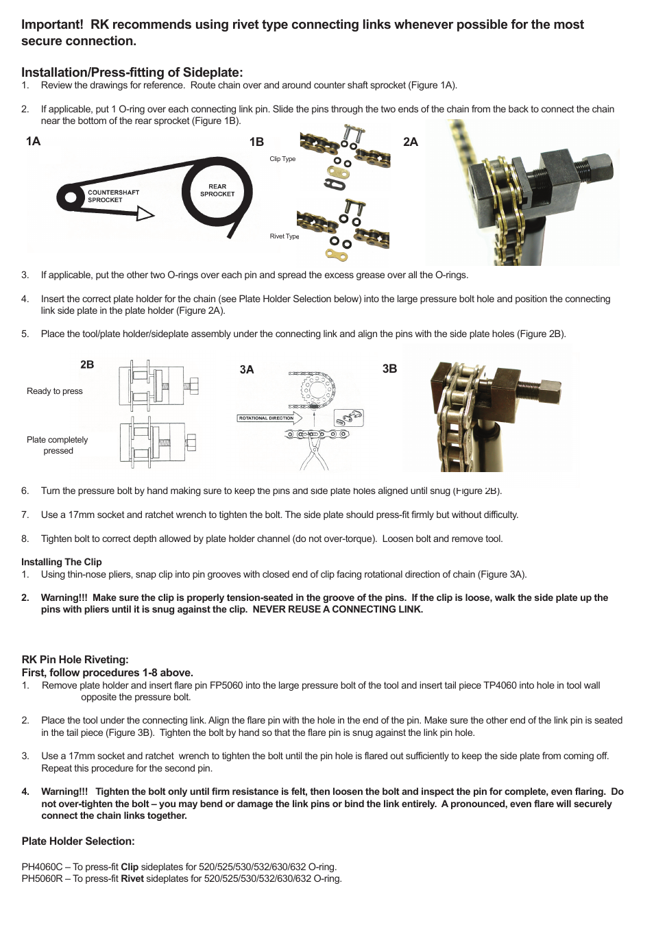 DRIVEN UCT4060 Chain Cutting & Press-Fit Tool User Manual | Page 2 / 2