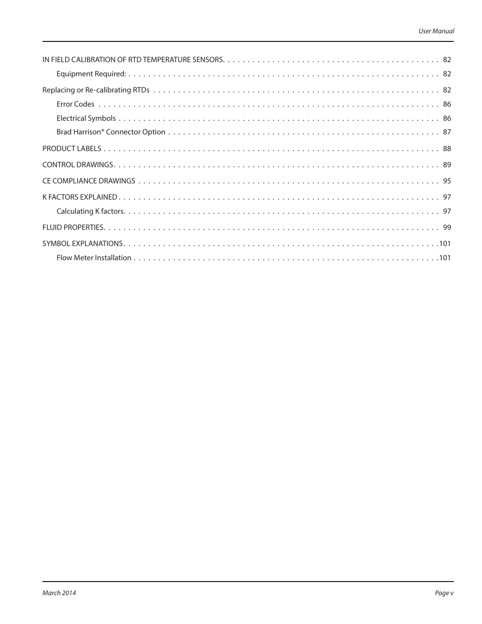 Dynasonics TFX Ultra Transit Time Flow Meters User Manual | Page 5 / 108