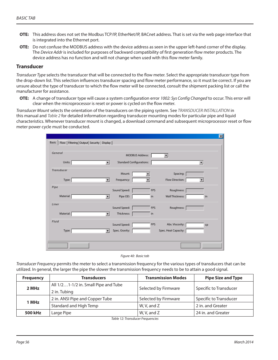 Transducer | Dynasonics TFX Ultra Transit Time Flow Meters User Manual | Page 56 / 108