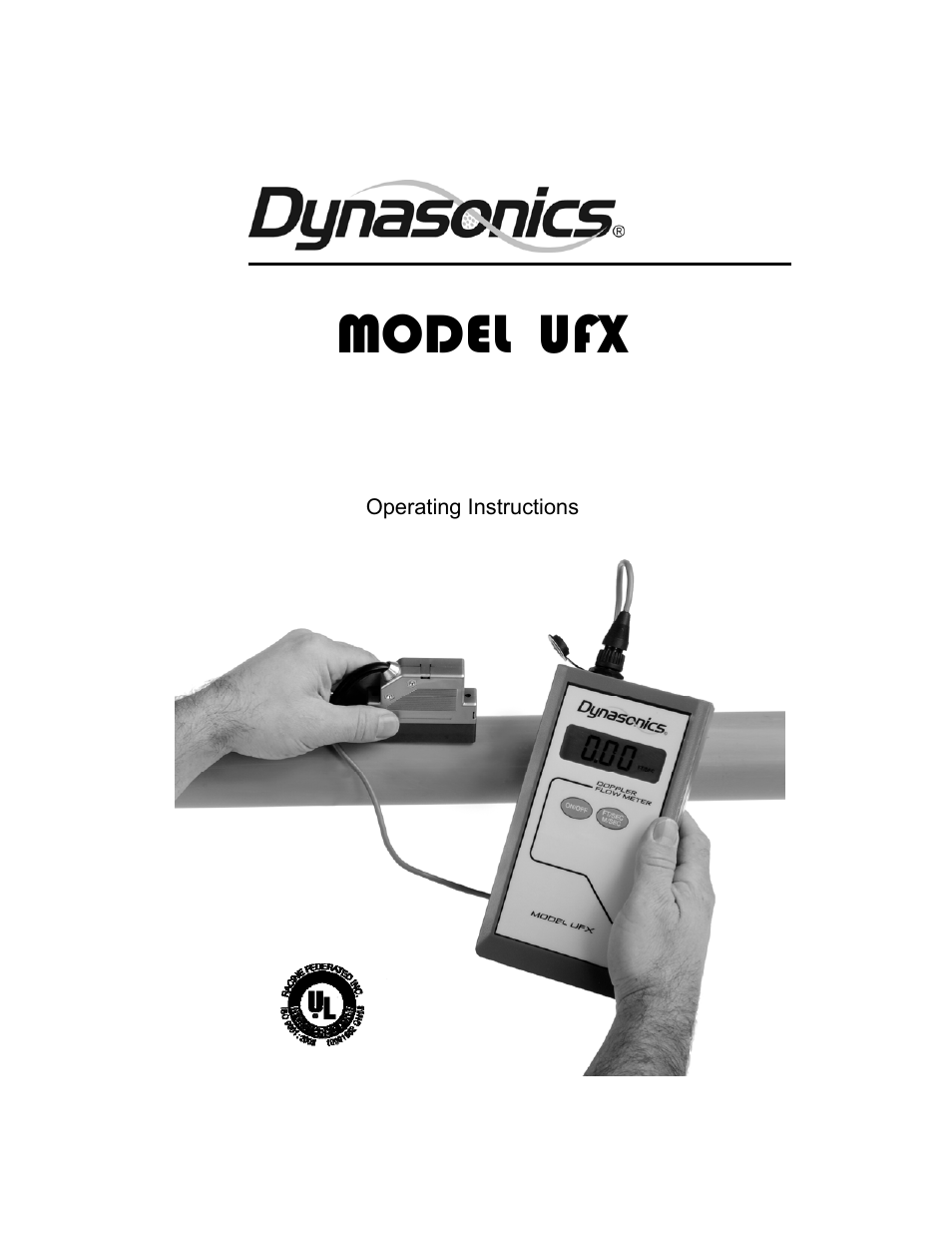 Dynasonics UFX ULTRASONIC FLOW METER User Manual | 16 pages