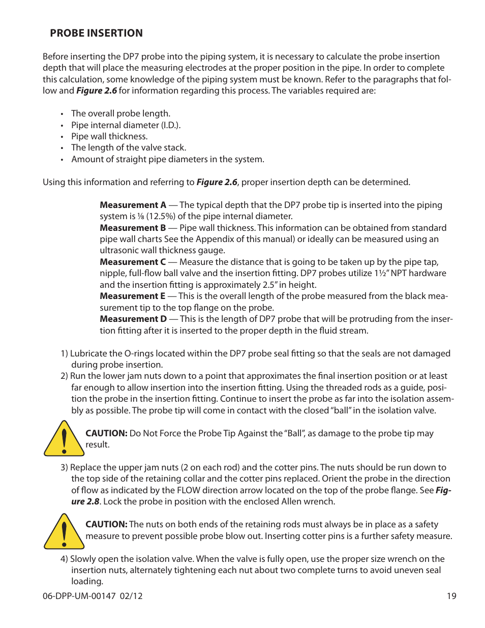 Dynasonics DDFXD Doppler Ultrasonic Flow Meter User Manual | Page 19 / 65