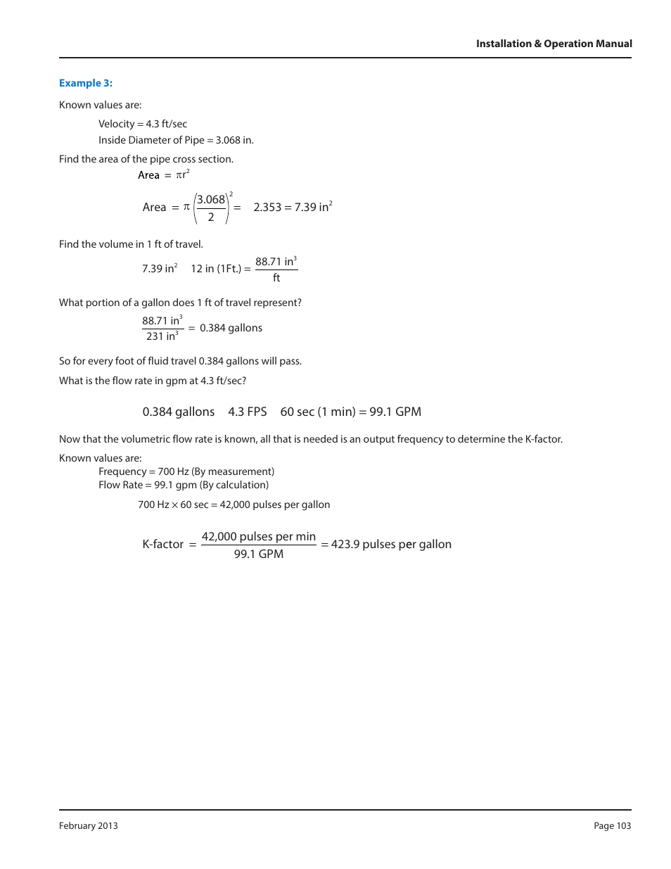 Dynasonics DXN Portable Ultrasonic Measurement System User Manual | Page 103 / 108