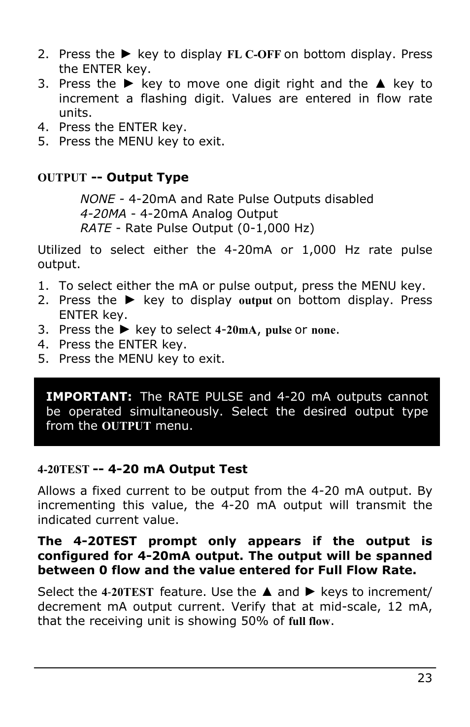 Dynasonics Fusion Water Flow Meter User Manual | Page 23 / 48