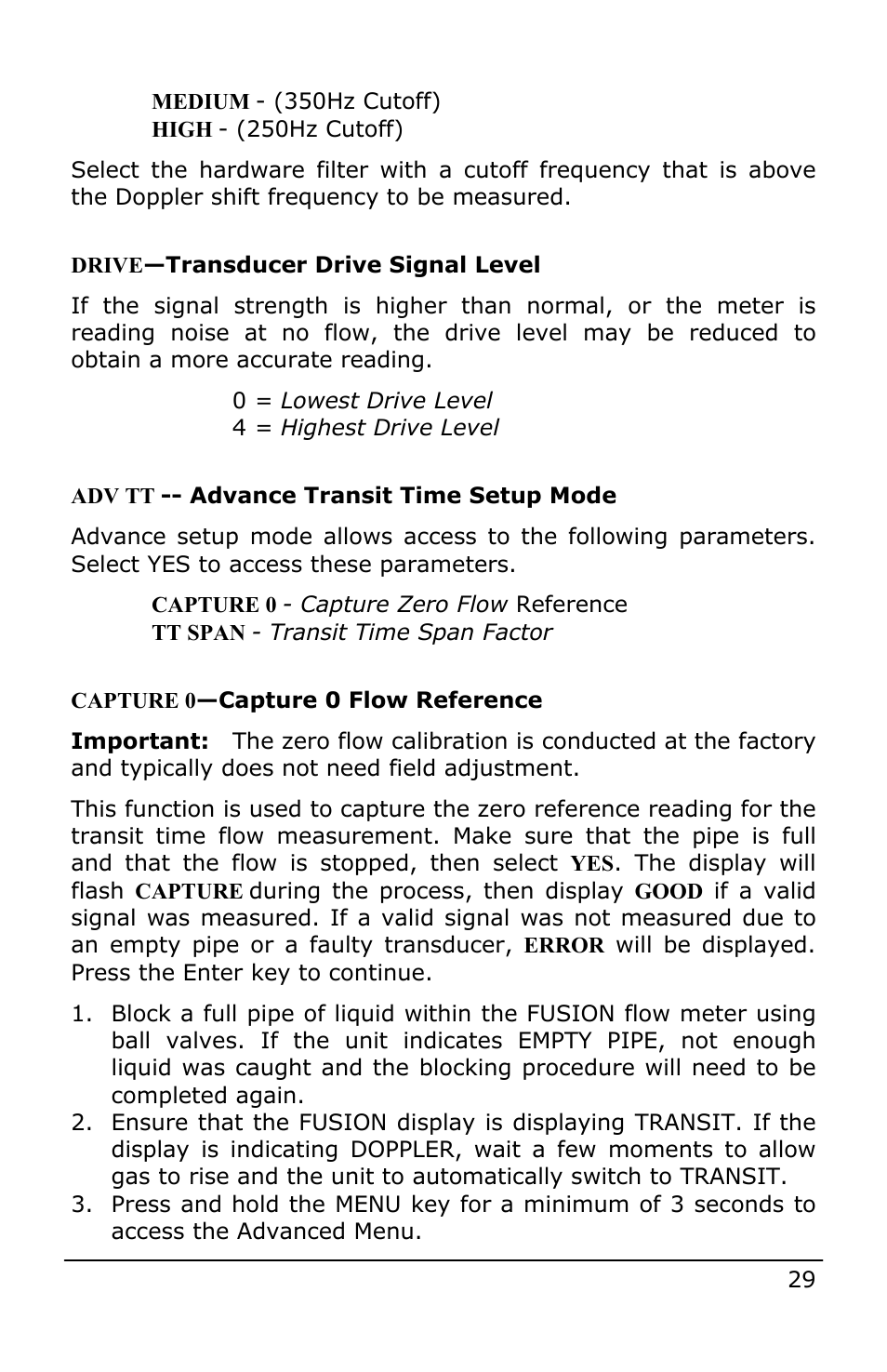 Dynasonics Fusion Water Flow Meter User Manual | Page 29 / 48