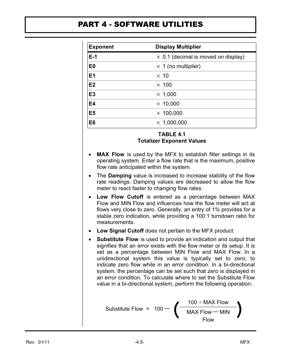 Dynasonics MFX Series Insertion MagProbe Flow Meter User Manual | Page 57 / 88
