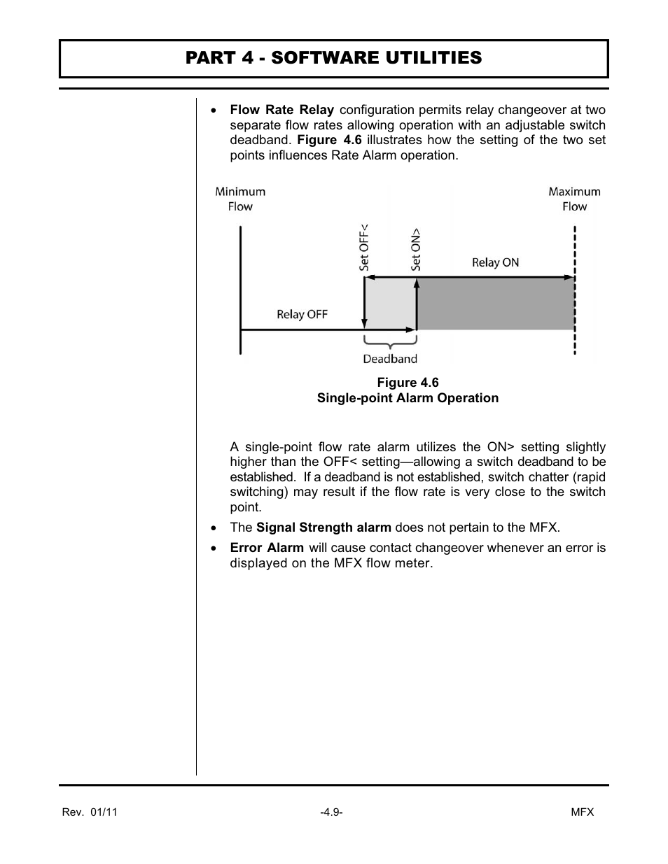 Part 4 - software utilities | Dynasonics MFX Series Insertion MagProbe Flow Meter User Manual | Page 61 / 88