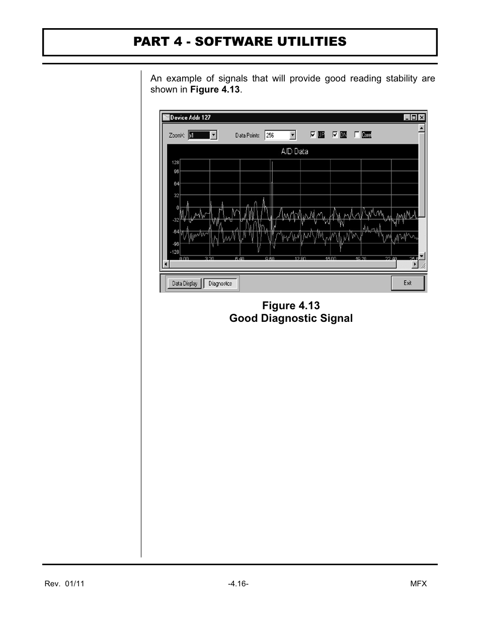 Part 4 - software utilities | Dynasonics MFX Series Insertion MagProbe Flow Meter User Manual | Page 68 / 88