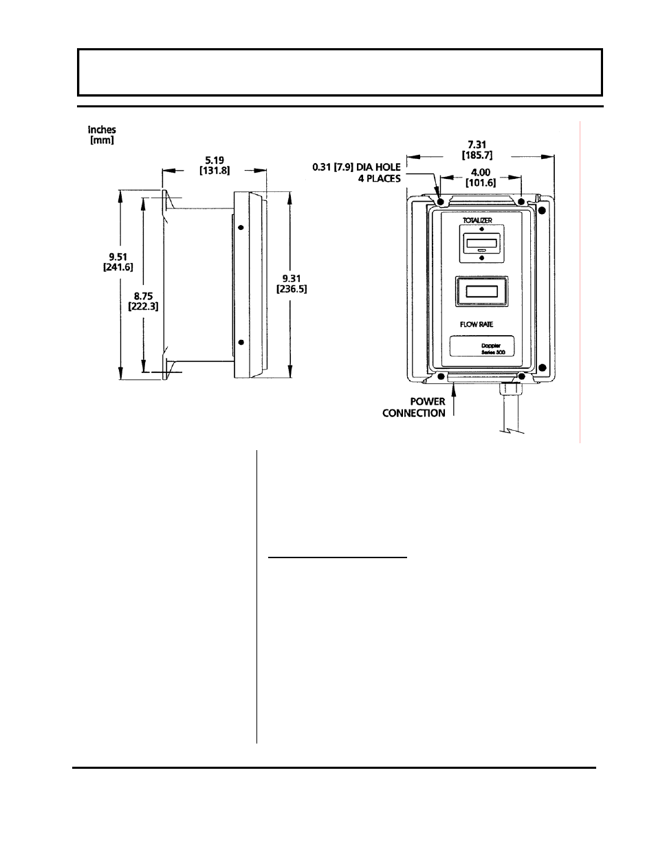 Part 3 - transmitter installation | Dynasonics D7700 Series Insertion Doppler Ultrasonic Flow Meter User Manual | Page 20 / 42