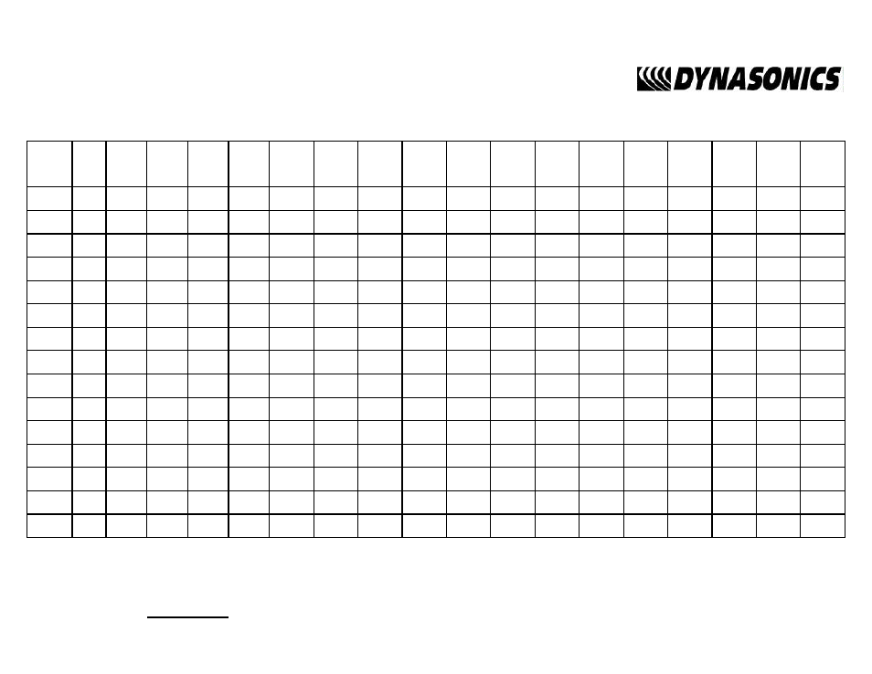 Fps to gpm cross - reference (schedule 40) | Dynasonics D7700 Series Insertion Doppler Ultrasonic Flow Meter User Manual | Page 37 / 42