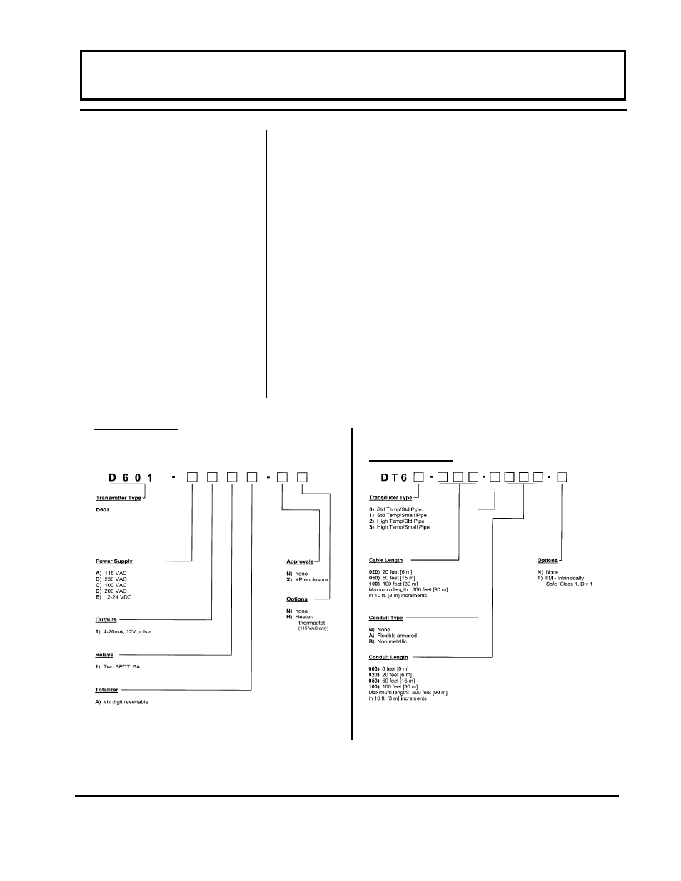 Part 1 - general, Serial number | Dynasonics D601 Series Doppler Ultrasonic Flow Meter User Manual | Page 7 / 48