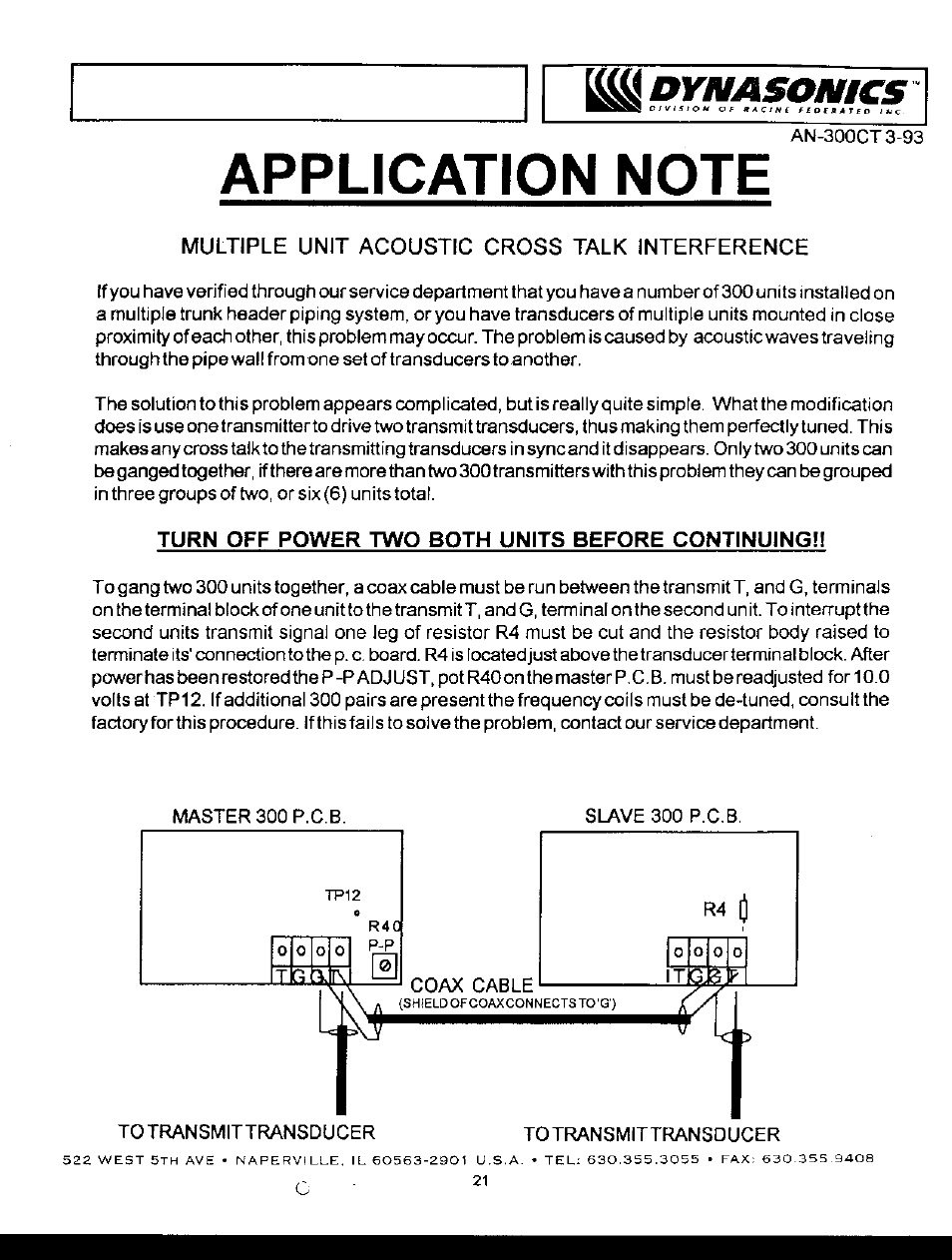 Dynasonics D300_301 Series Doppler Ultrasonic Flow Meter User Manual | Page 38 / 38