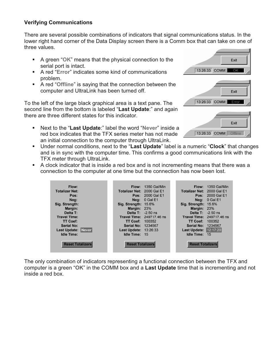 Dynasonics TFXP Series Transit Time Ultrasonic Flow Meter User Manual | Page 117 / 132