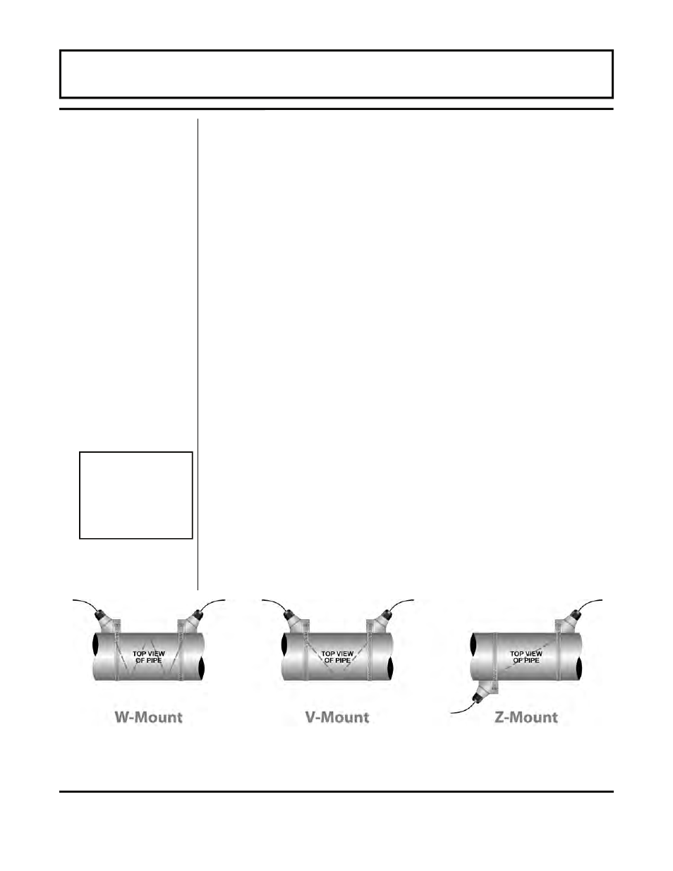 Quick-start operating instructions, Transducer location | Dynasonics TFXP Series Transit Time Ultrasonic Flow Meter User Manual | Page 6 / 132