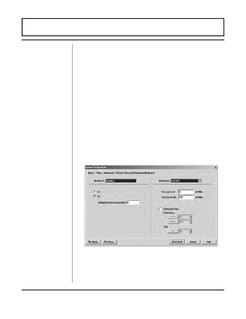 Part 4 - software utilities | Dynasonics TFXP Series Transit Time Ultrasonic Flow Meter User Manual | Page 89 / 132