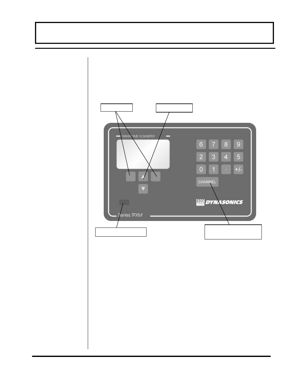 Part 2 - transducer positioning, Keypad | Dynasonics TFXM Series Ultrasonic Multi-Channel Flow Meter User Manual | Page 22 / 107