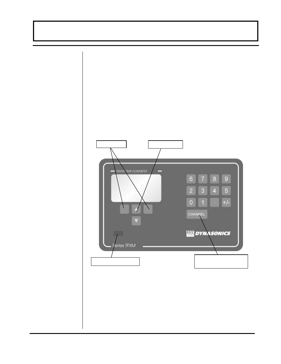 Part 3 - keypad configuration | Dynasonics TFXM Series Ultrasonic Multi-Channel Flow Meter User Manual | Page 40 / 107