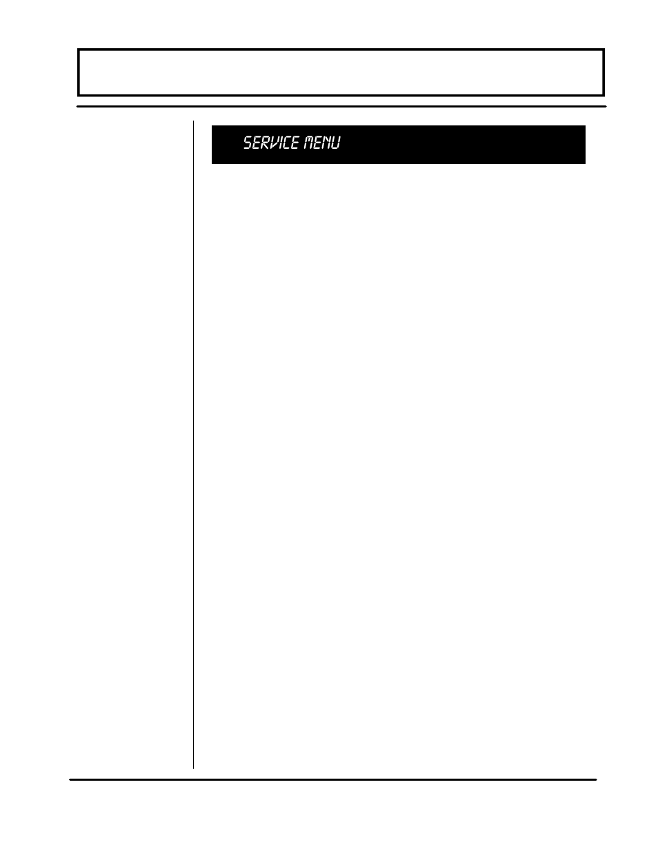 Part 3 - keypad configuration, Service menu | Dynasonics TFXM Series Ultrasonic Multi-Channel Flow Meter User Manual | Page 62 / 107