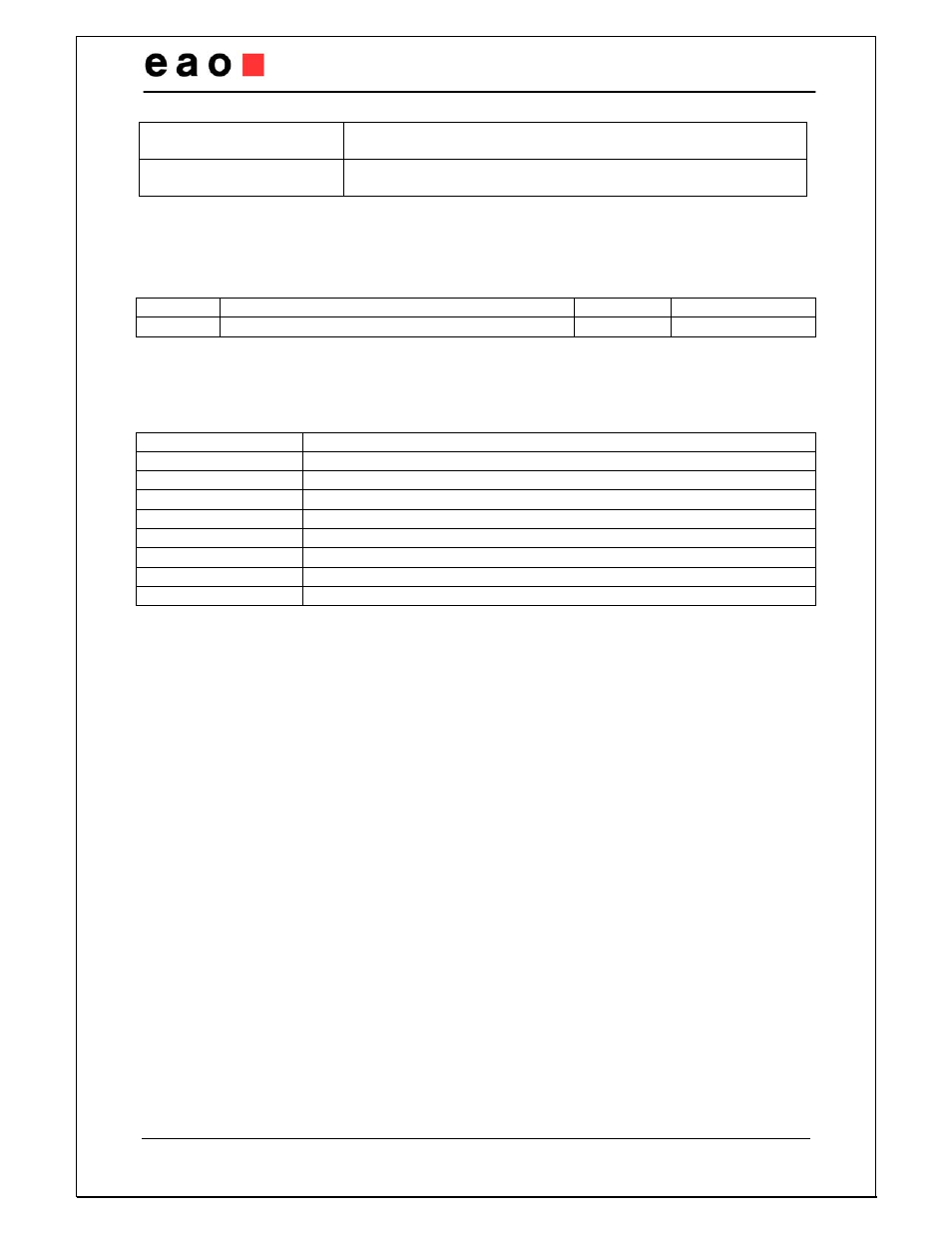 Record of revisions, Abbreviations, Contact information | EAO Configurable HMI Panel User Manual | Page 2 / 17