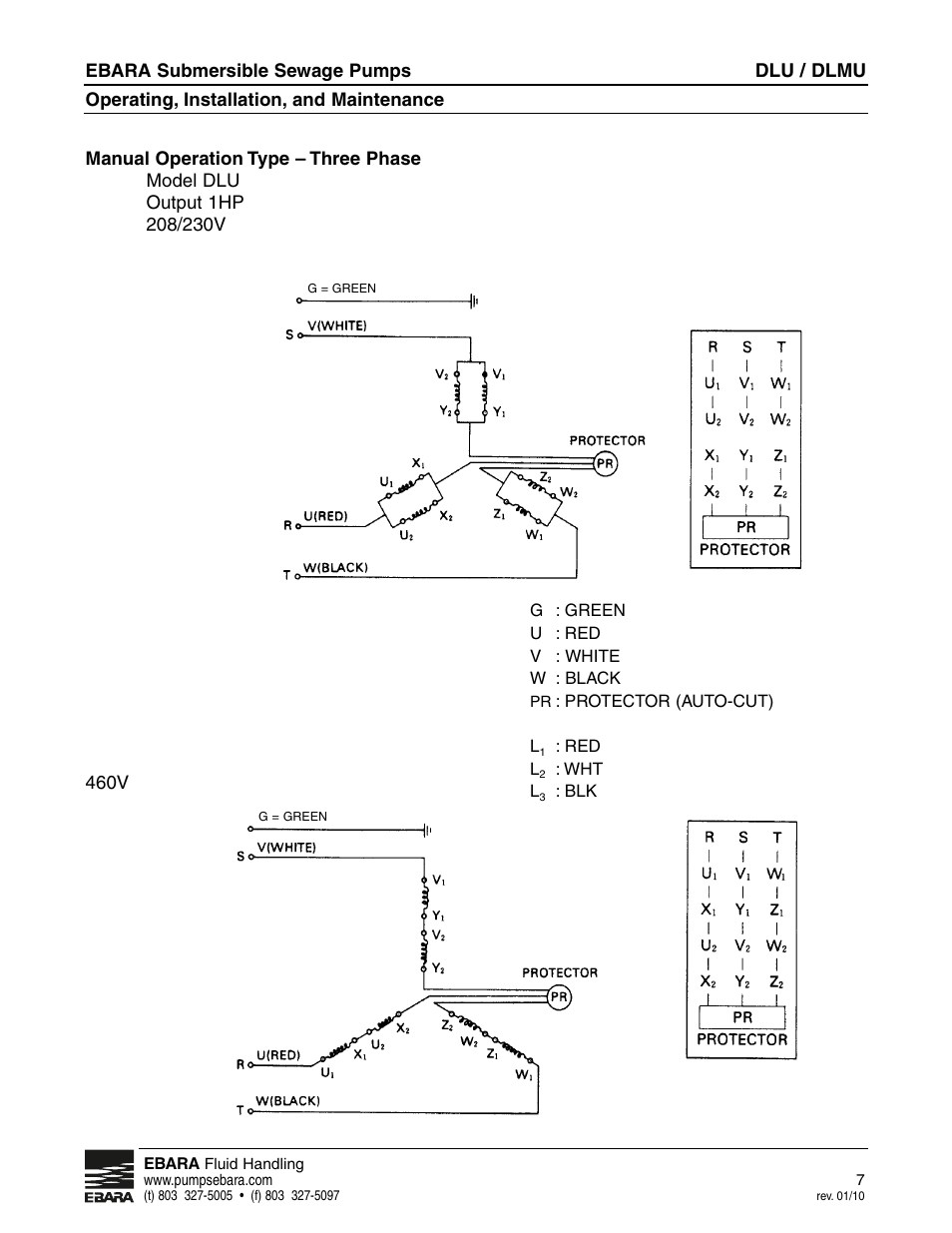 Dlu / dlmu | EBARA CLU User Manual | Page 7 / 16