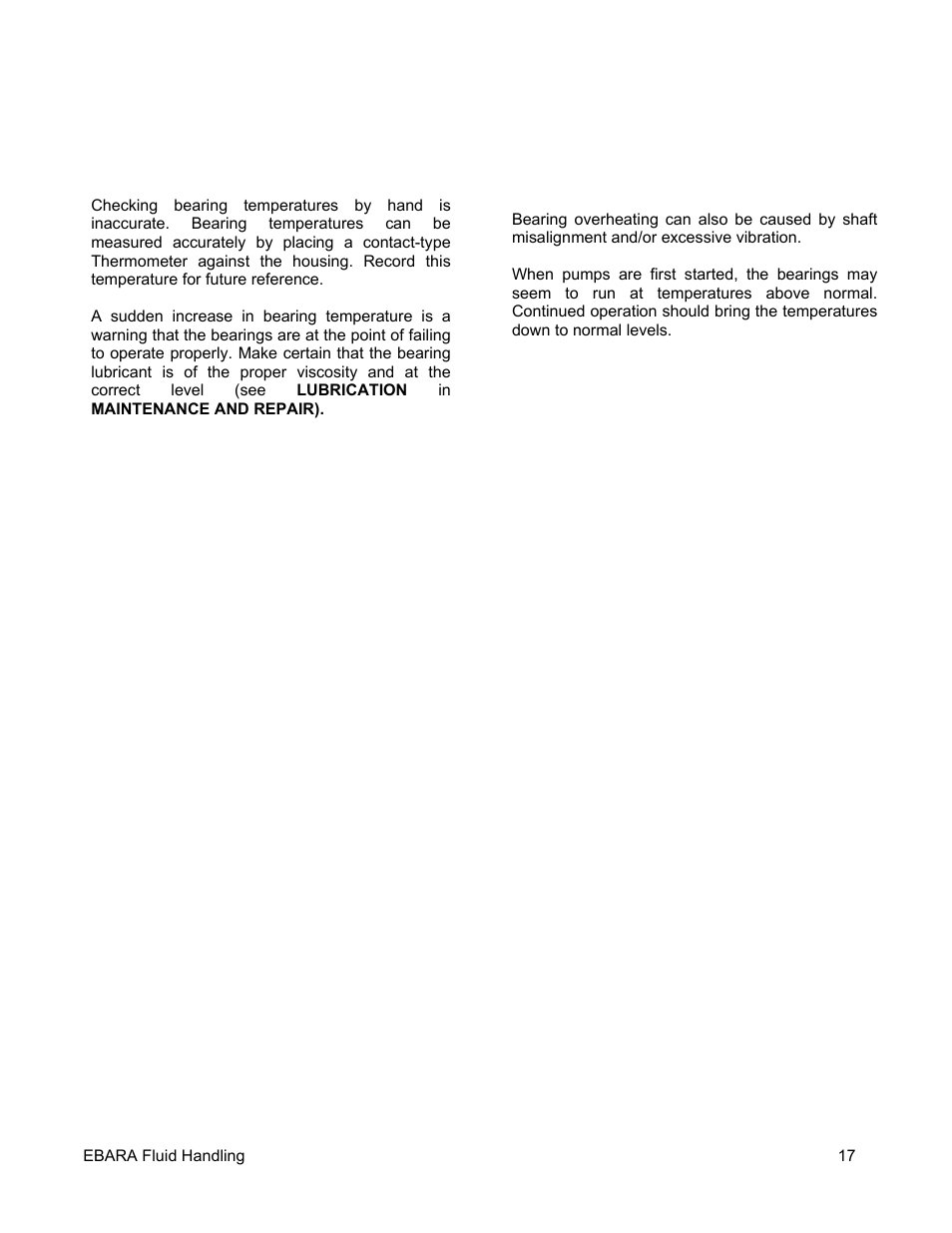 EBARA EFQT4 User Manual | Page 18 / 36