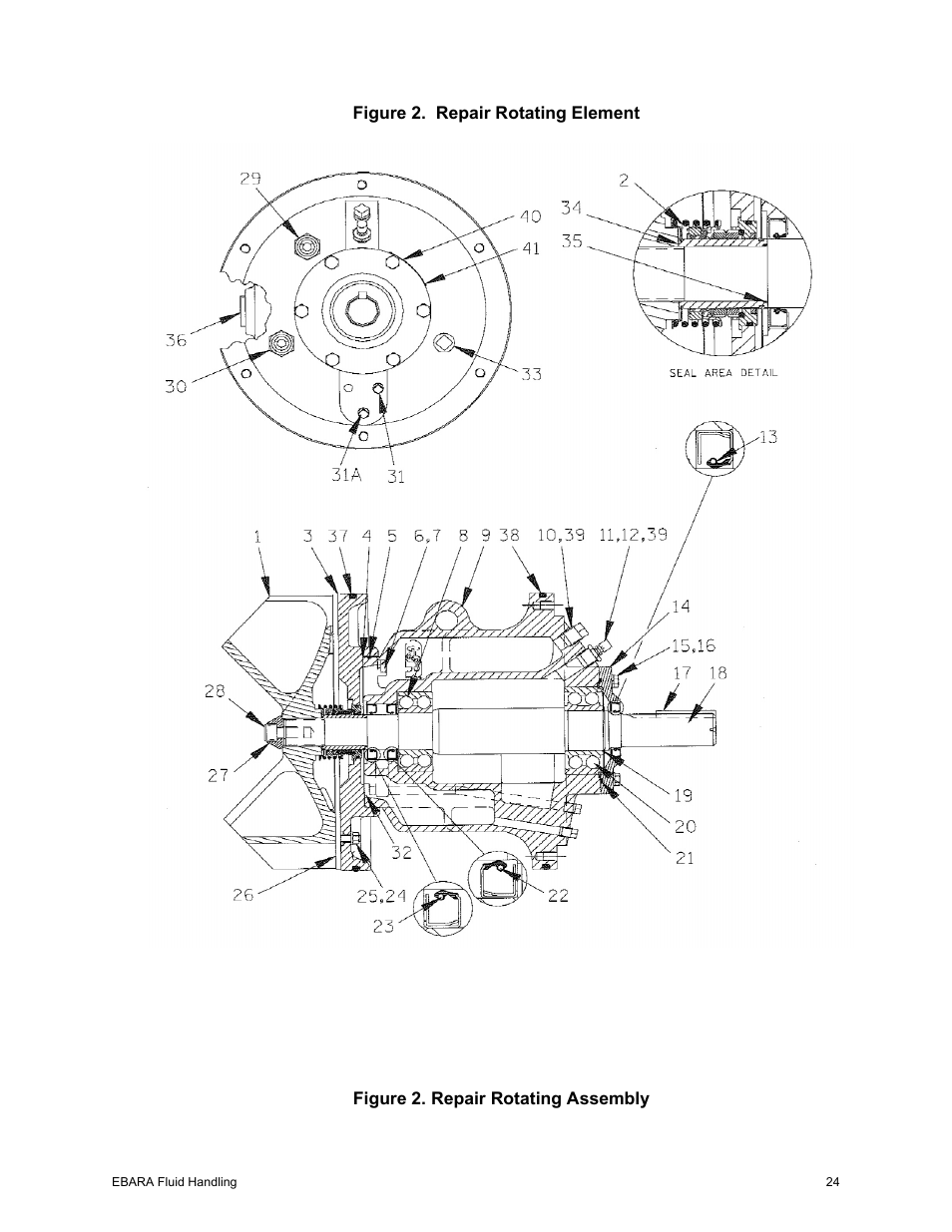 EBARA EFQT10 User Manual | Page 25 / 37