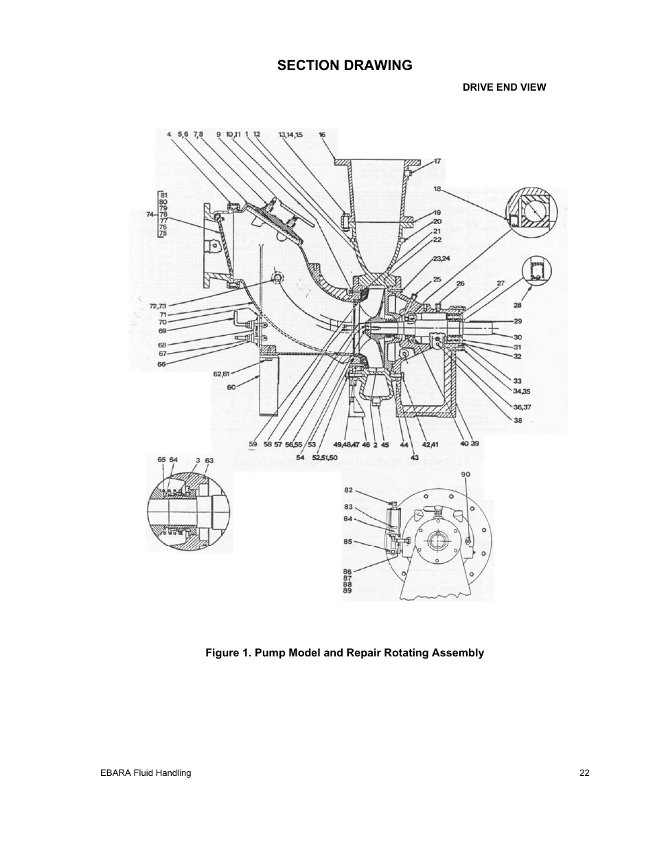 EBARA EFQT12 User Manual | Page 23 / 32