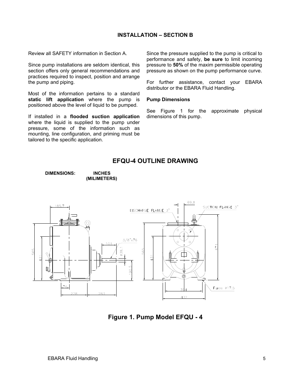 EBARA EFQU4 User Manual | Page 6 / 36