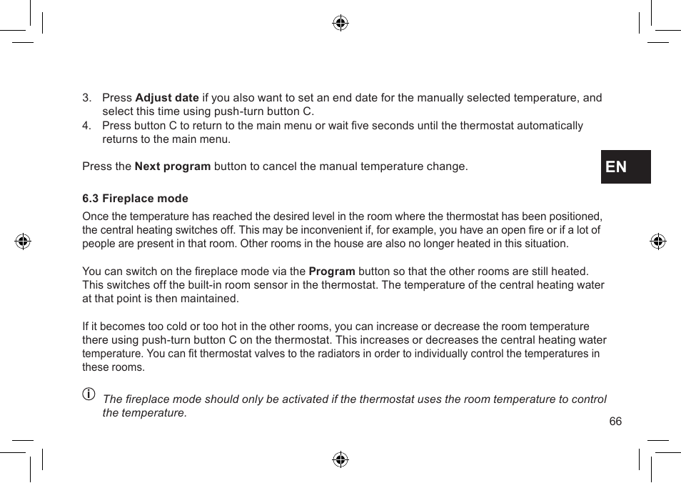 DE DIETRICH Thermostat modulant d’ambiance User Manual | Page 66 / 168