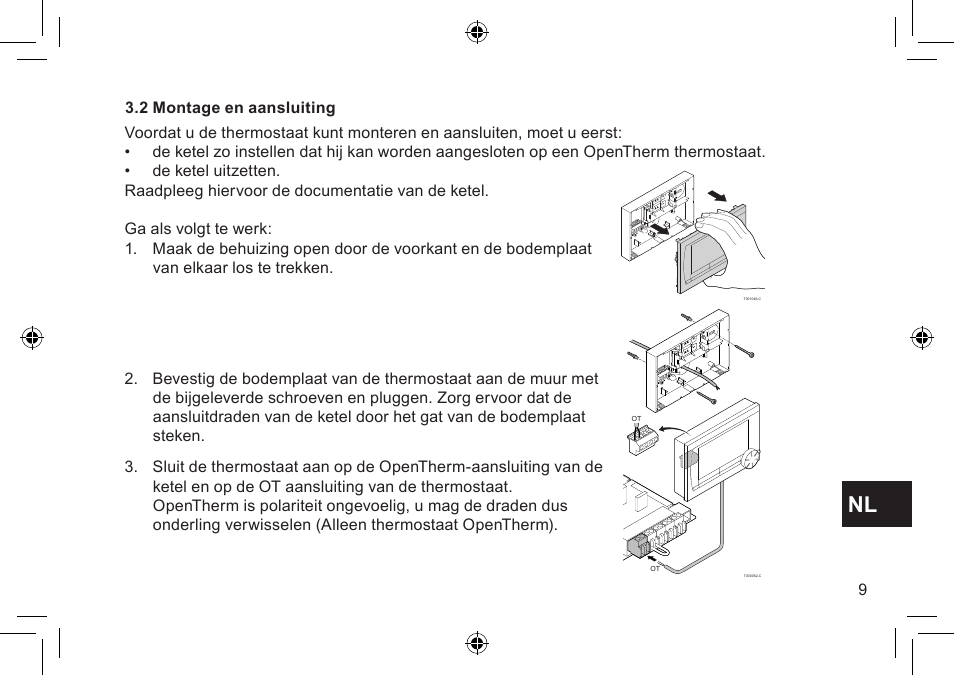 DE DIETRICH Thermostat modulant d’ambiance User Manual | Page 9 / 168