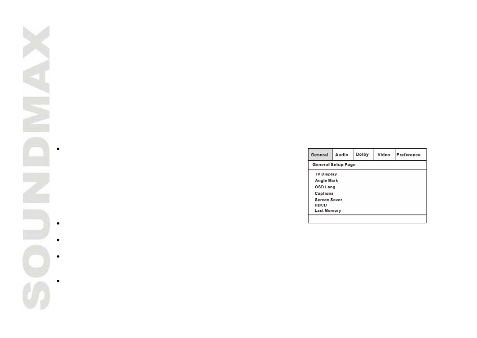 System setup | SoundMax SM-DVD5111 User Manual | Page 12 / 48