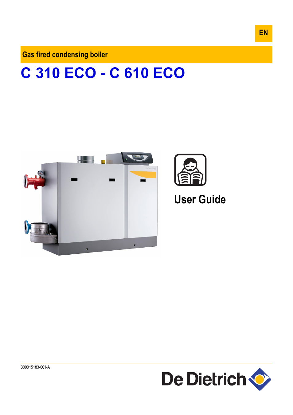 DE DIETRICH C 310 ECO - C 610 ECO User Manual | 20 pages