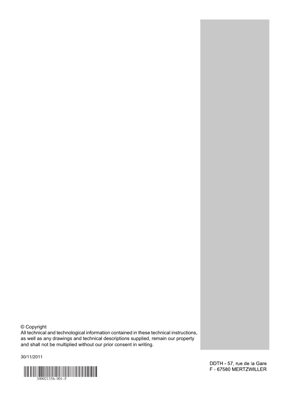 DE DIETRICH NEO 2.1 User Manual | Page 68 / 68