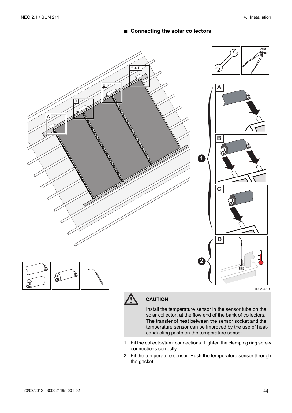 Ba c d 1 2 | DE DIETRICH NEO 2.1 User Manual | Page 45 / 76