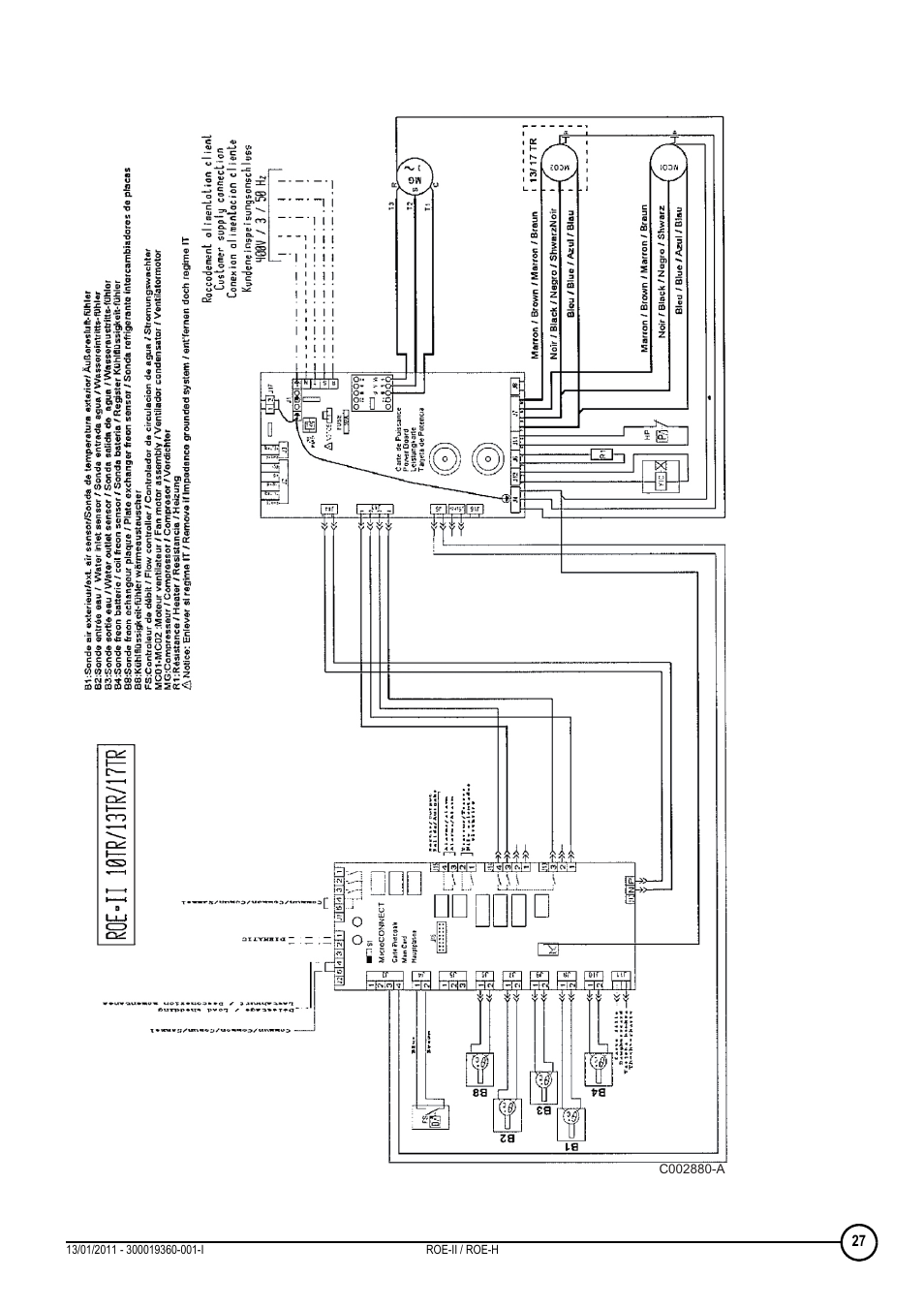 DE DIETRICH ROE-II _ ROE-H User Manual | Page 27 / 44