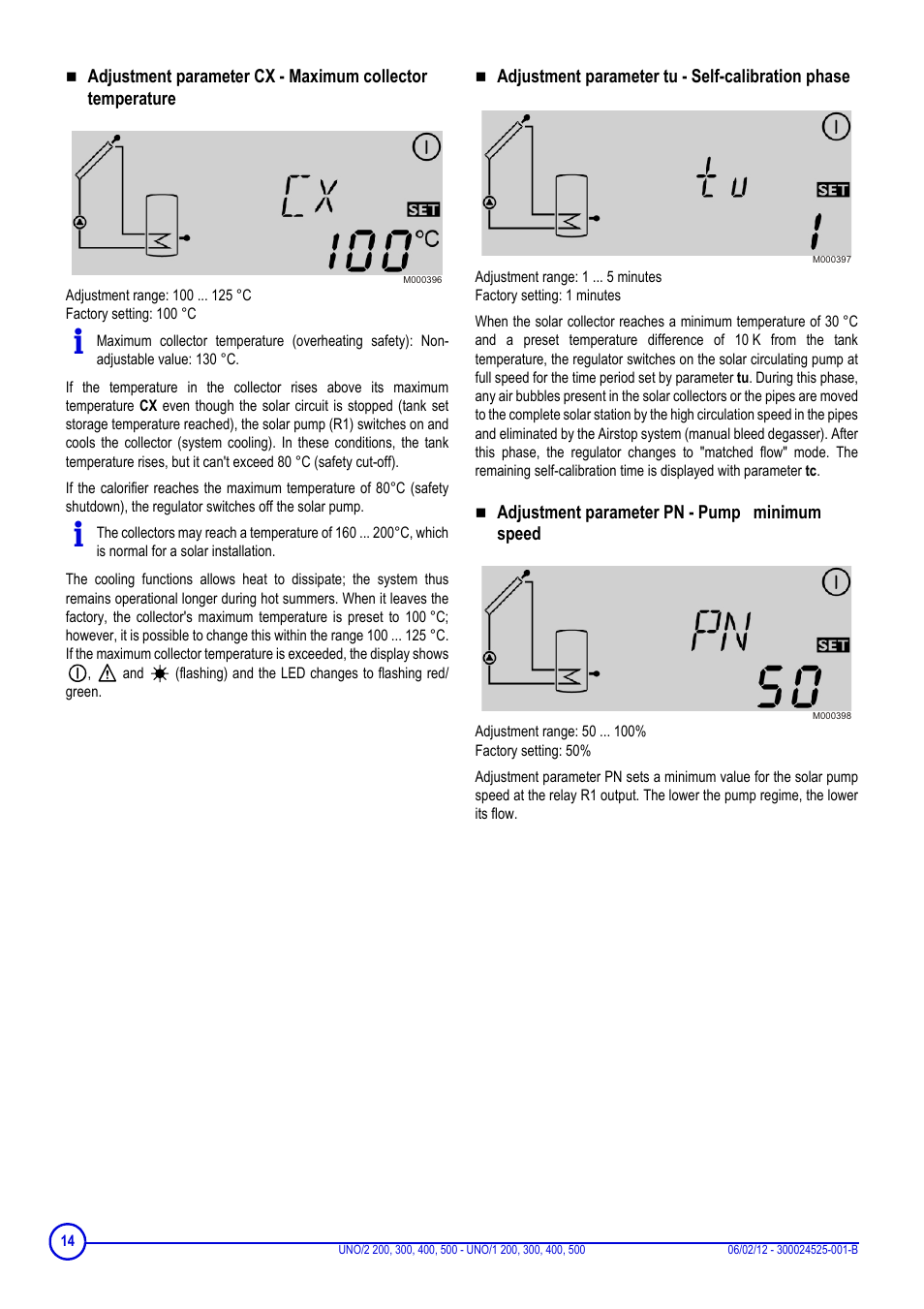 DE DIETRICH INISOL UNO-2 …, UNO-1 … User Manual | Page 14 / 20