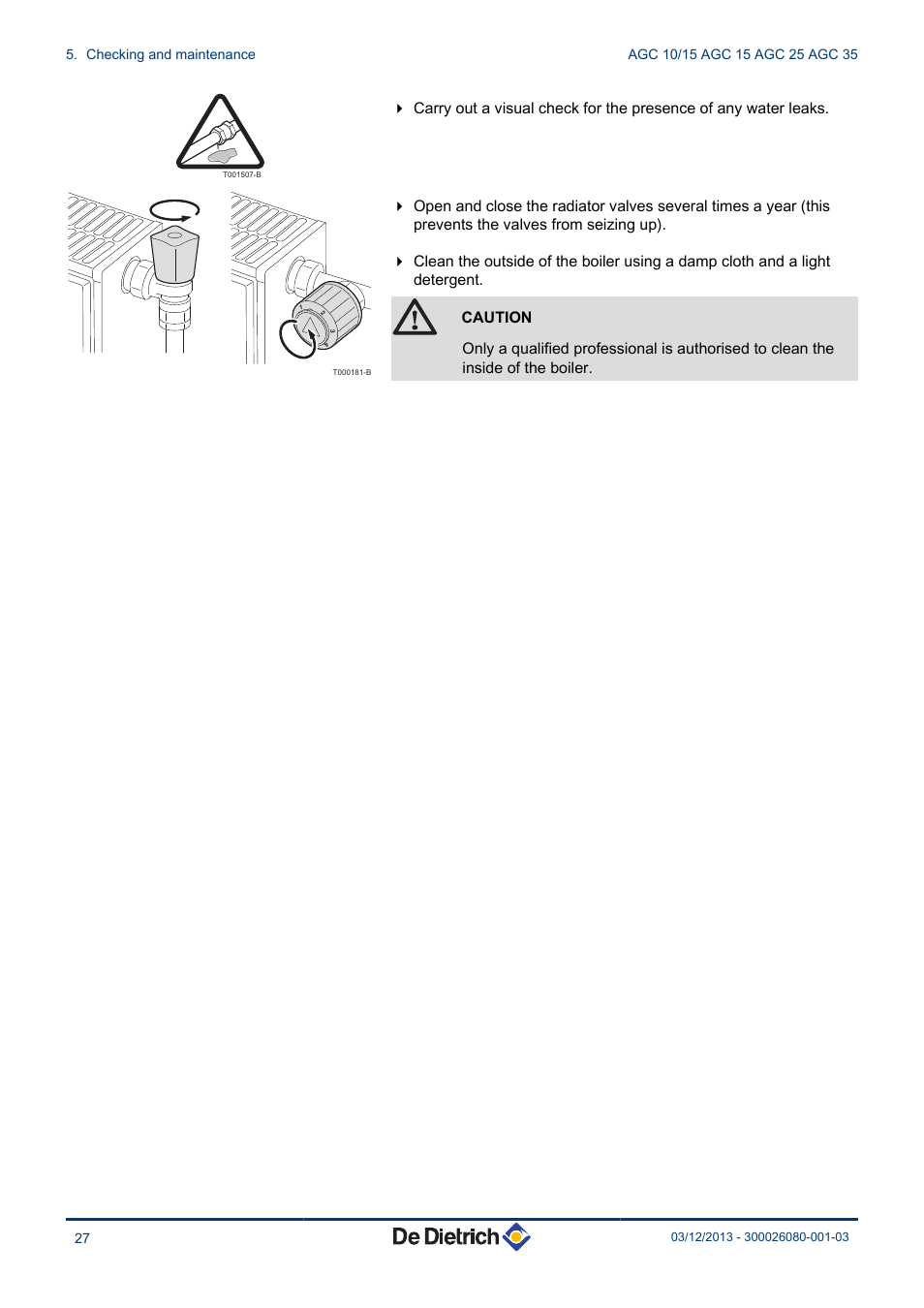 DE DIETRICH MODULENS AGC 15, AGC 25, AGC 35 User Manual | Page 28 / 44