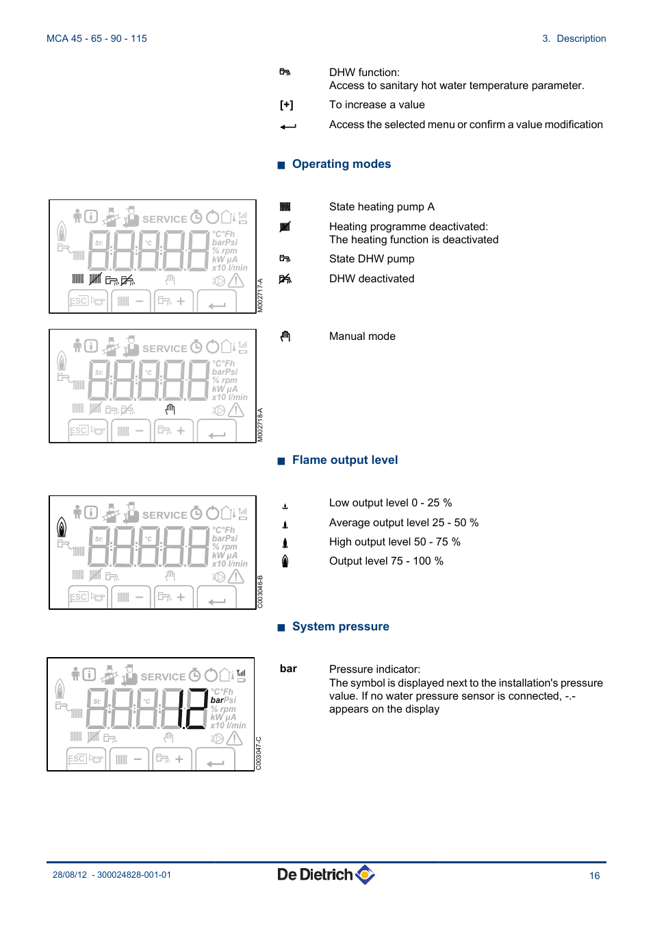 DE DIETRICH INNOVENS PRO MCA 45 - 65 - 90 - 115 User Manual | Page 17 / 56