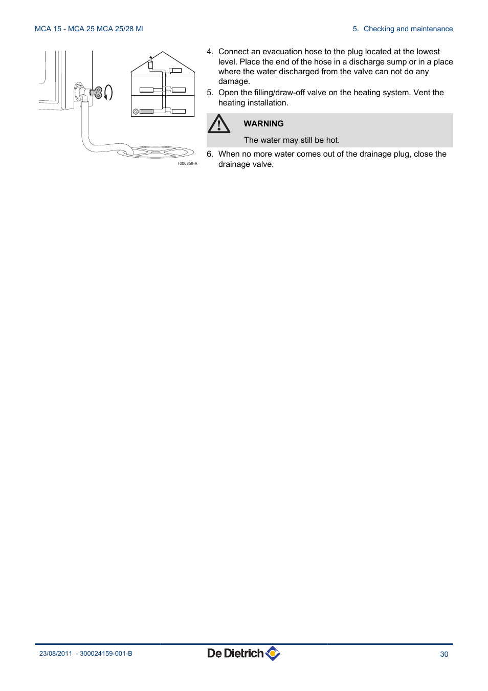 DE DIETRICH INNOVENS MCA 15 - MCA 25 - MCA 25_28 MI User Manual | Page 31 / 44