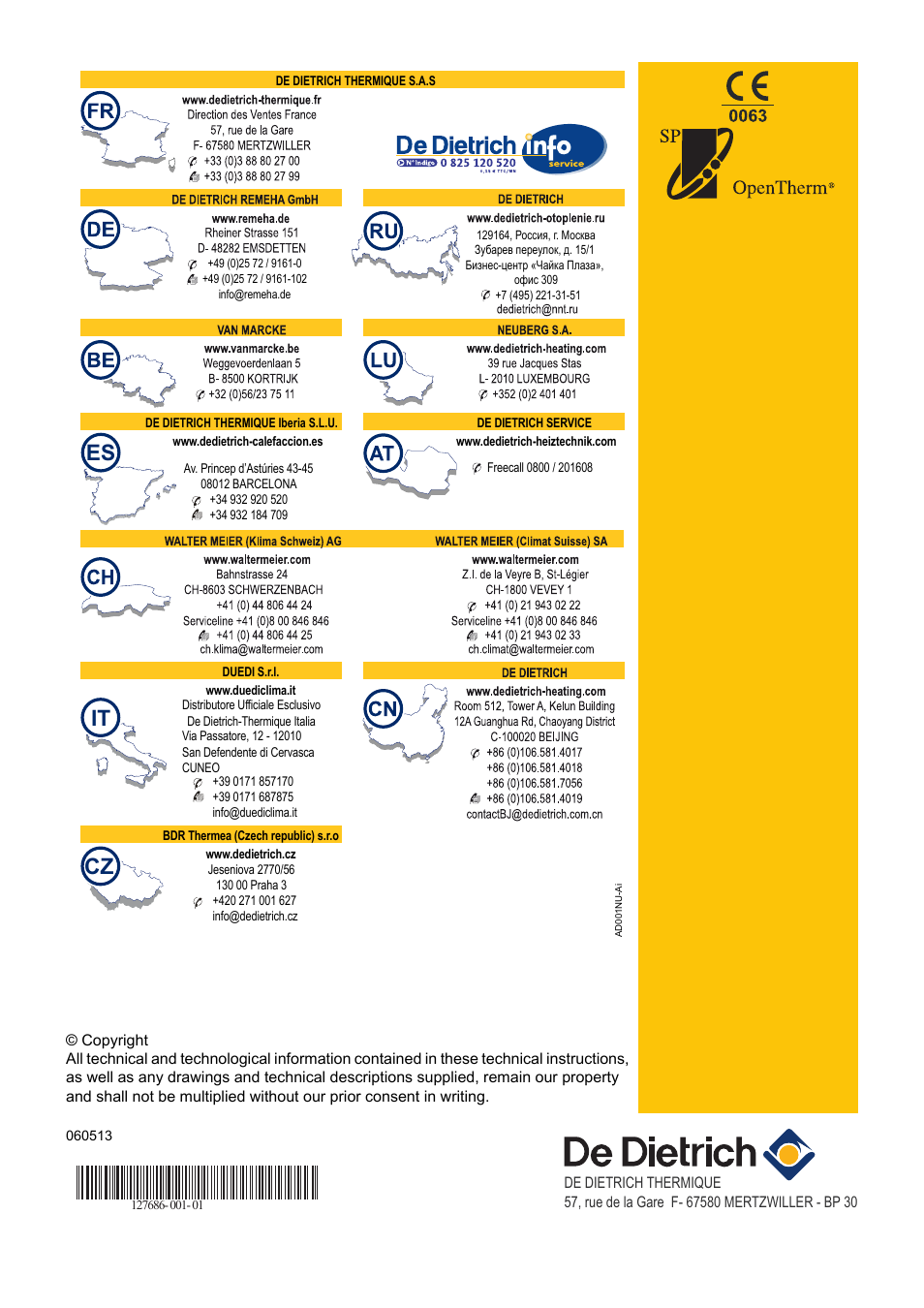 DE DIETRICH VIVADENS MCR-P 24_28 BIC User Manual | Page 36 / 36