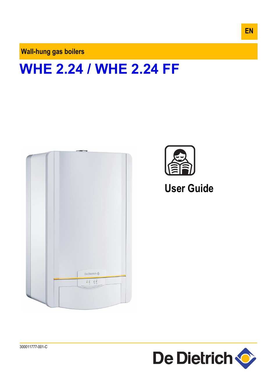 DE DIETRICH WHE 2.24 _ WHE 2.24 FF User Manual | 16 pages