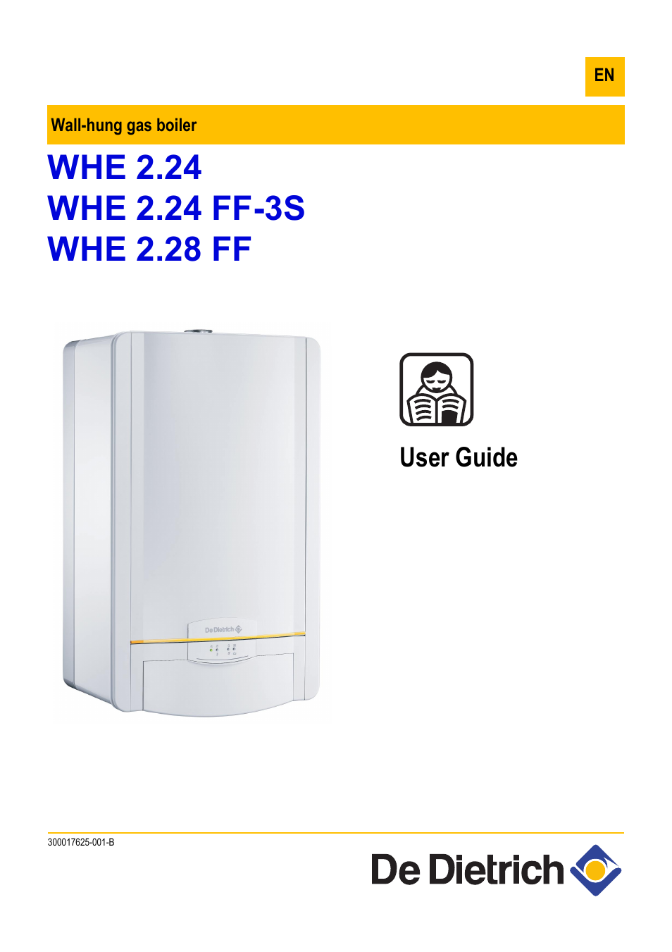 DE DIETRICH WHE 2.24, WHE 2.24 FF-3S, WHE 2.28 FF User Manual | 16 pages