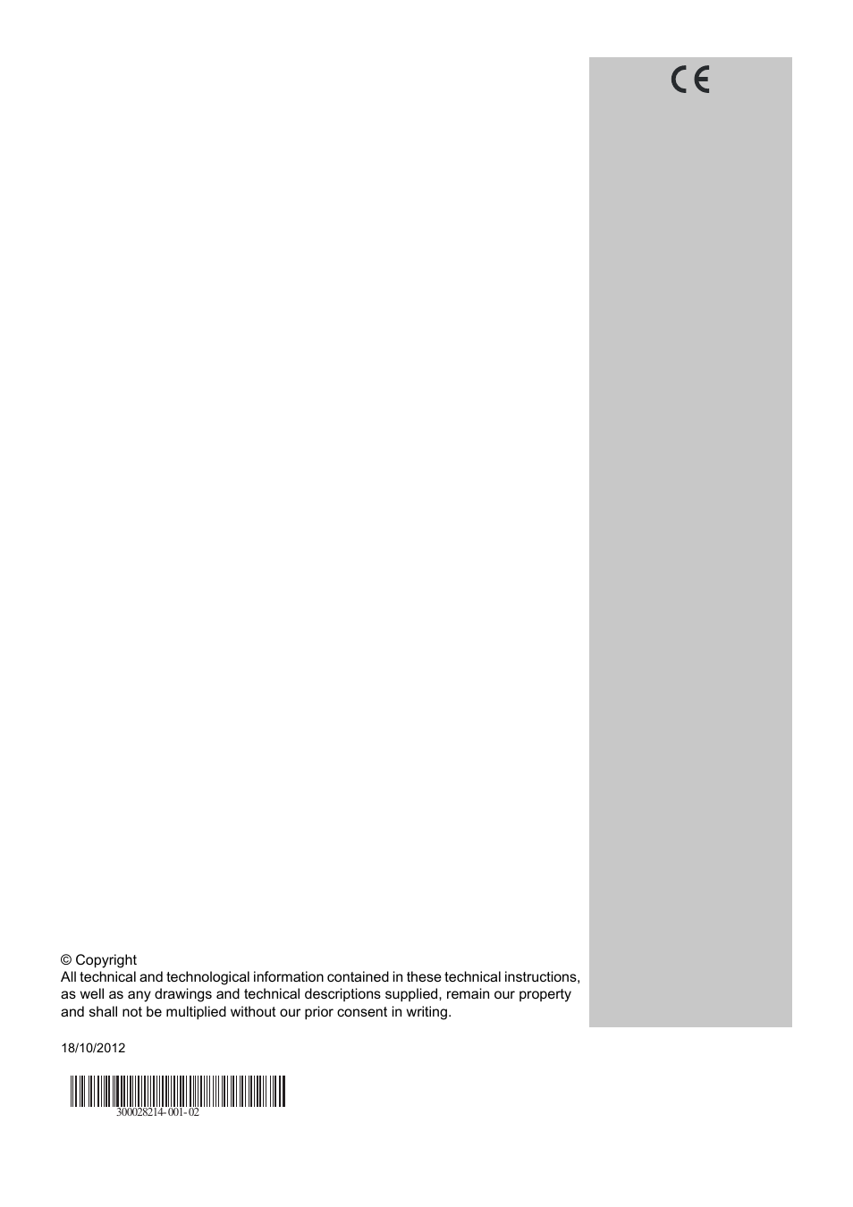 DE DIETRICH 220 SHL User Manual | Page 24 / 24