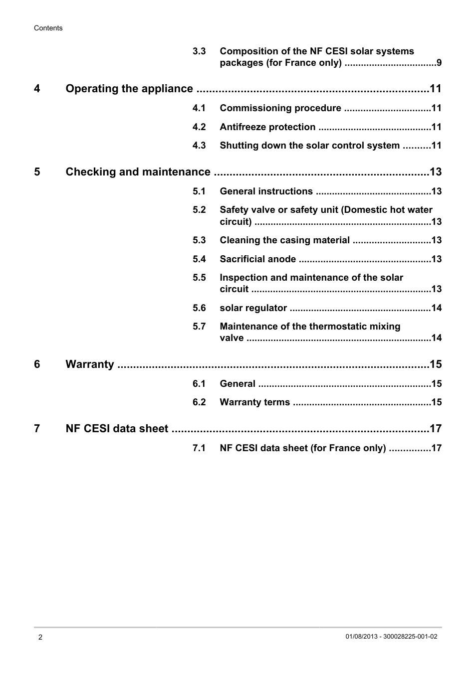 DE DIETRICH 200 SSL User Manual | Page 3 / 20