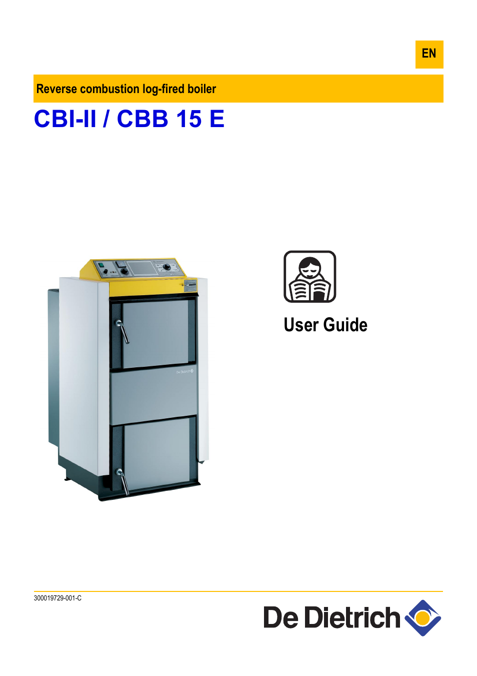 DE DIETRICH CBI-II _ CBB 15 E User Manual | 16 pages