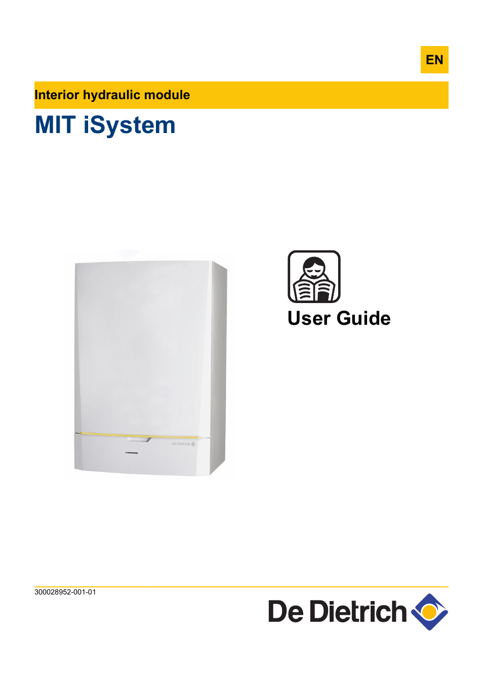 DE DIETRICH MIT iSystem User Manual | 36 pages